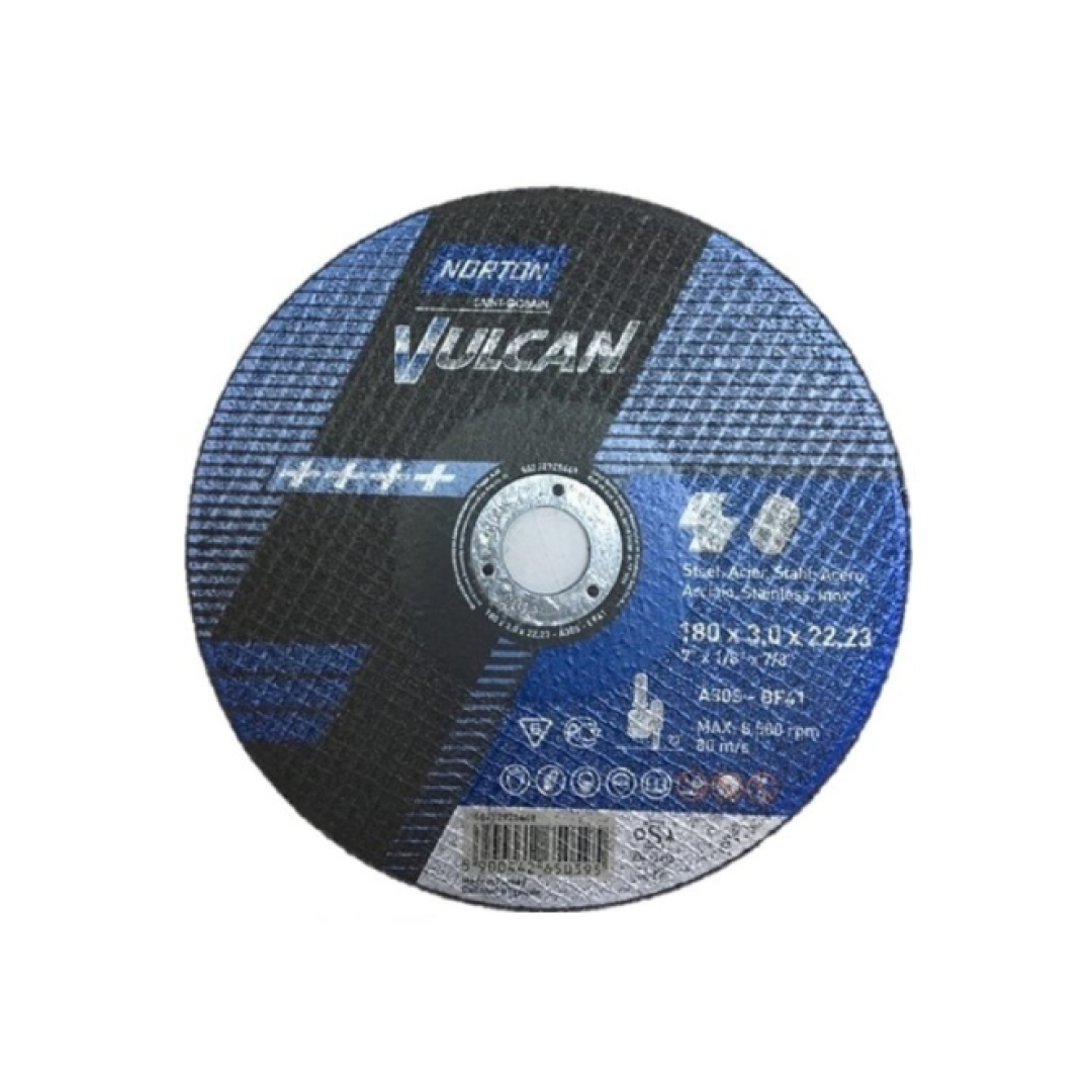 Norton Starline Metal Kesme Taşı 180X3,0X22,23