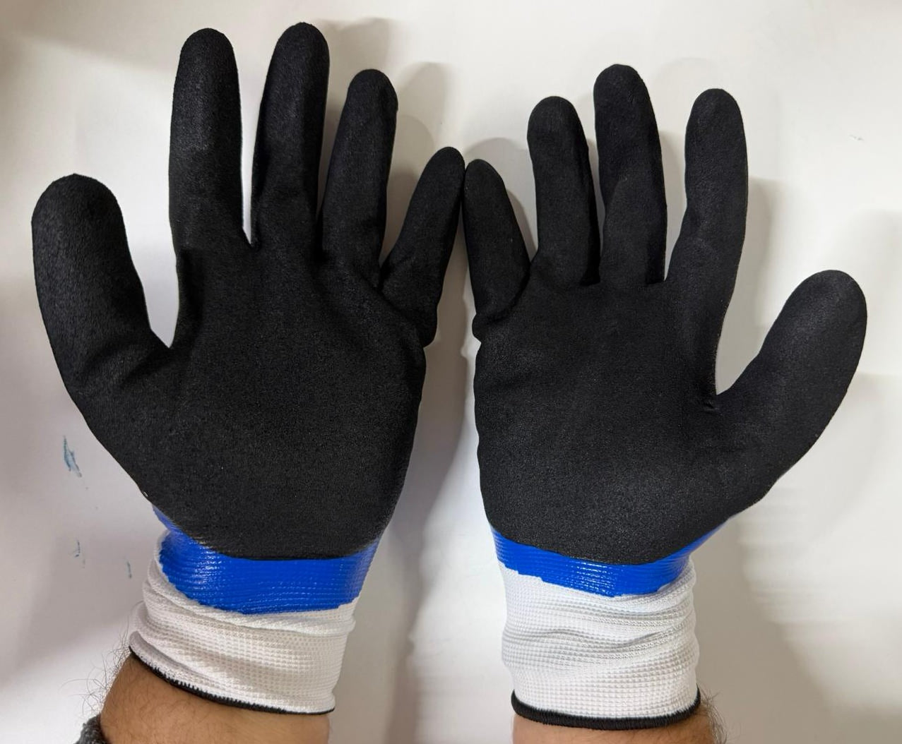 Pro-Safe 377 Tam Kaplı Nitril Eldiven Çift Daldırma 4/4 NO:8/M